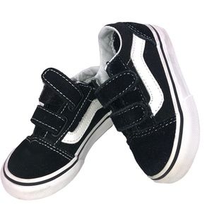 Vans Old Skool | Toddler Black & White Sneakers